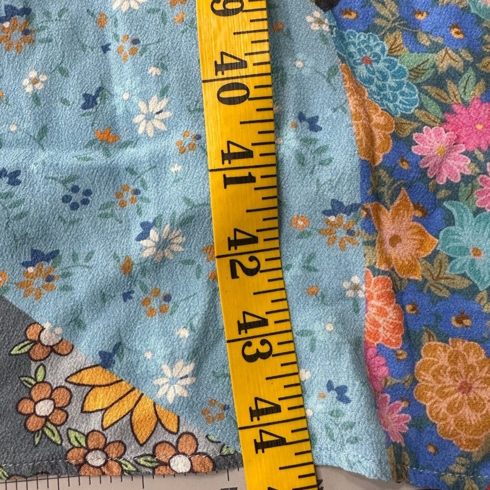 🌸🦋 Free People Multi-Color Patchwork Maxi Dress 🦋🌸 - Picture 11 of 16
